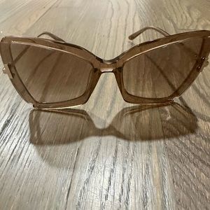 Tom Ford Gia Sunglasses- Brown- lightly used